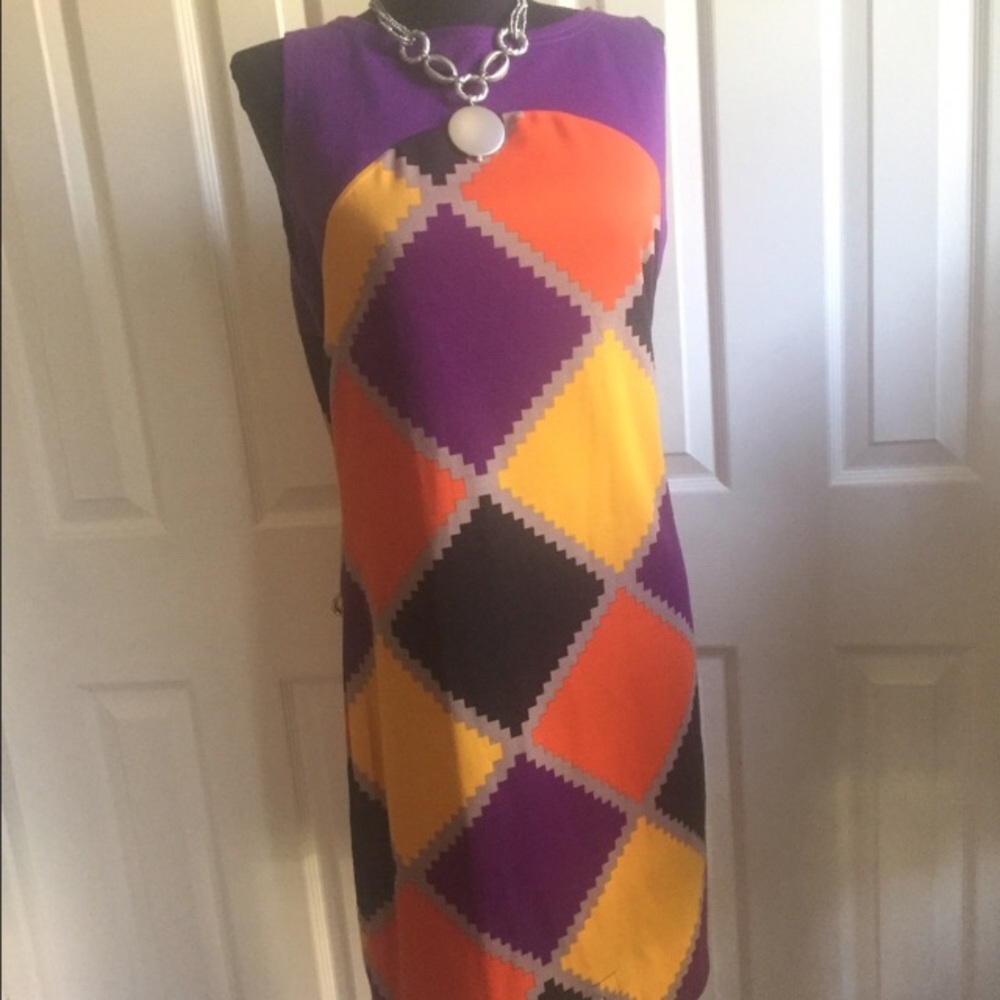 T. NEOGSHIAN “Joan” Diamond Sheath Dress NWT - Picture 3 of 5